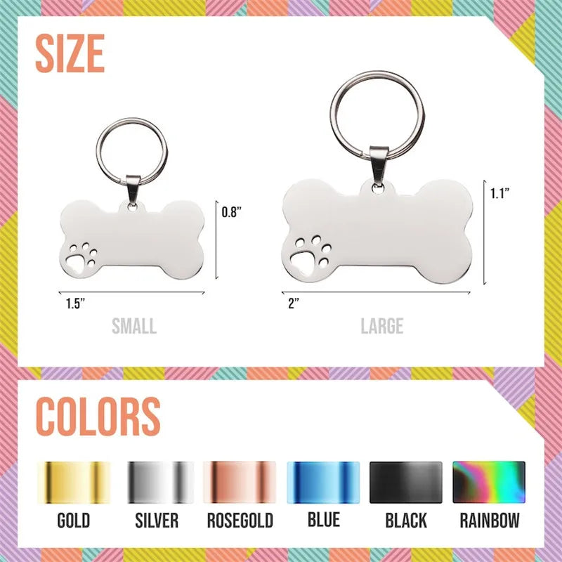 SteelID Pet Tag
