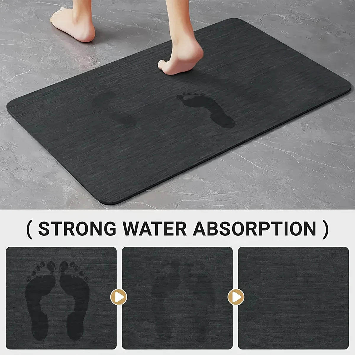 Cartoon Absorbent Pet Feeding Placemat