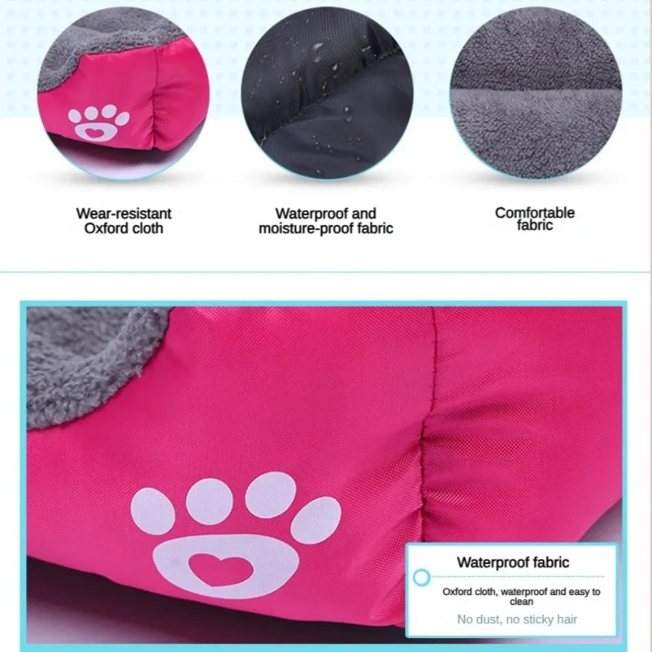 Soft Square Pet Sofa Bed & Kennel Cushion