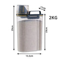 Airtight Pet Food Storage Container