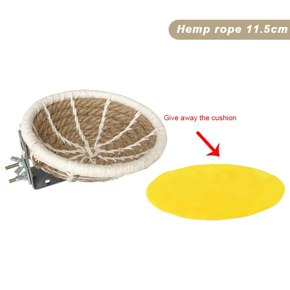 Handmade Hemp Rope Parrot Sleeping Nest