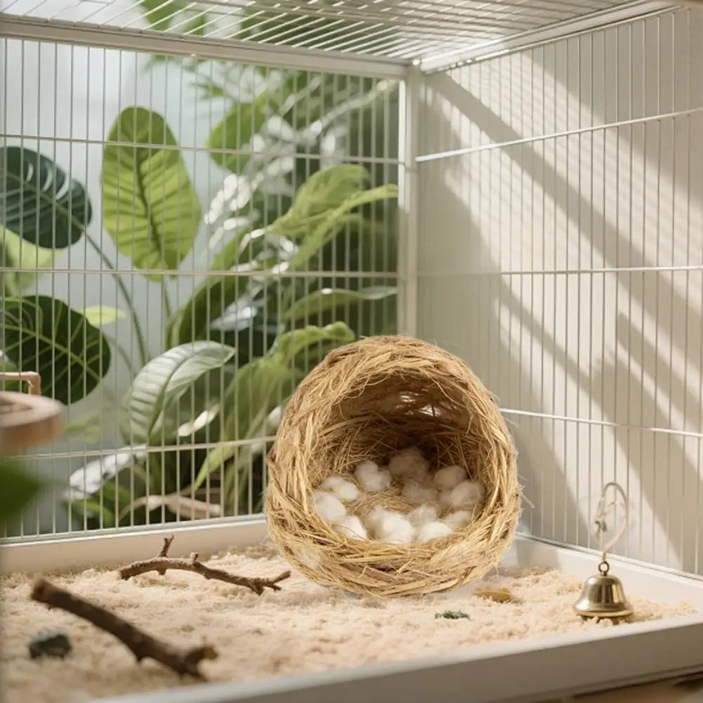 Natural Jute Bird Nesting Fiber