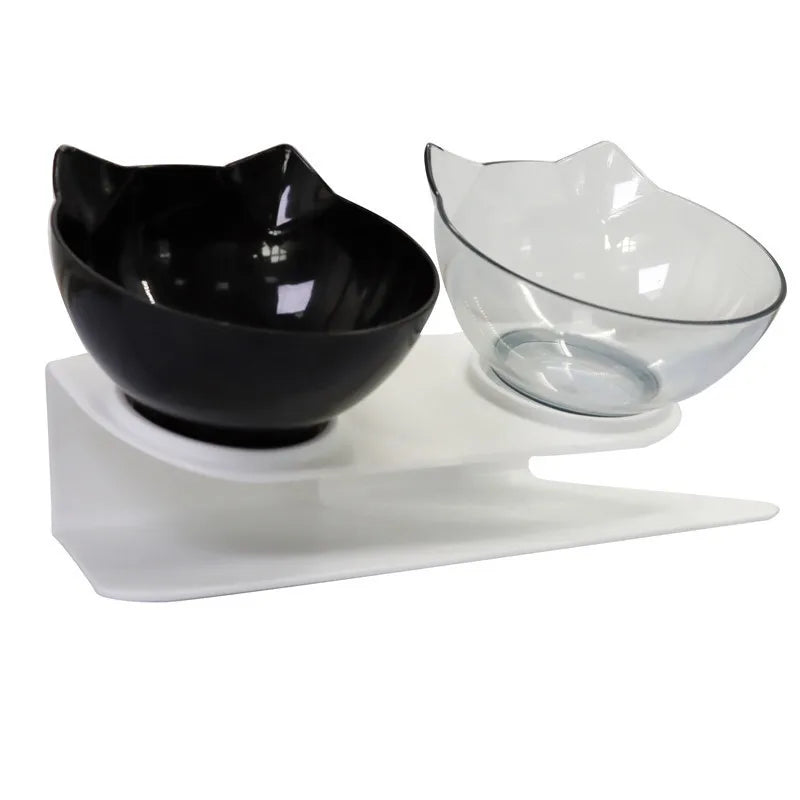 Elevated Double Pet Bowl with Stand