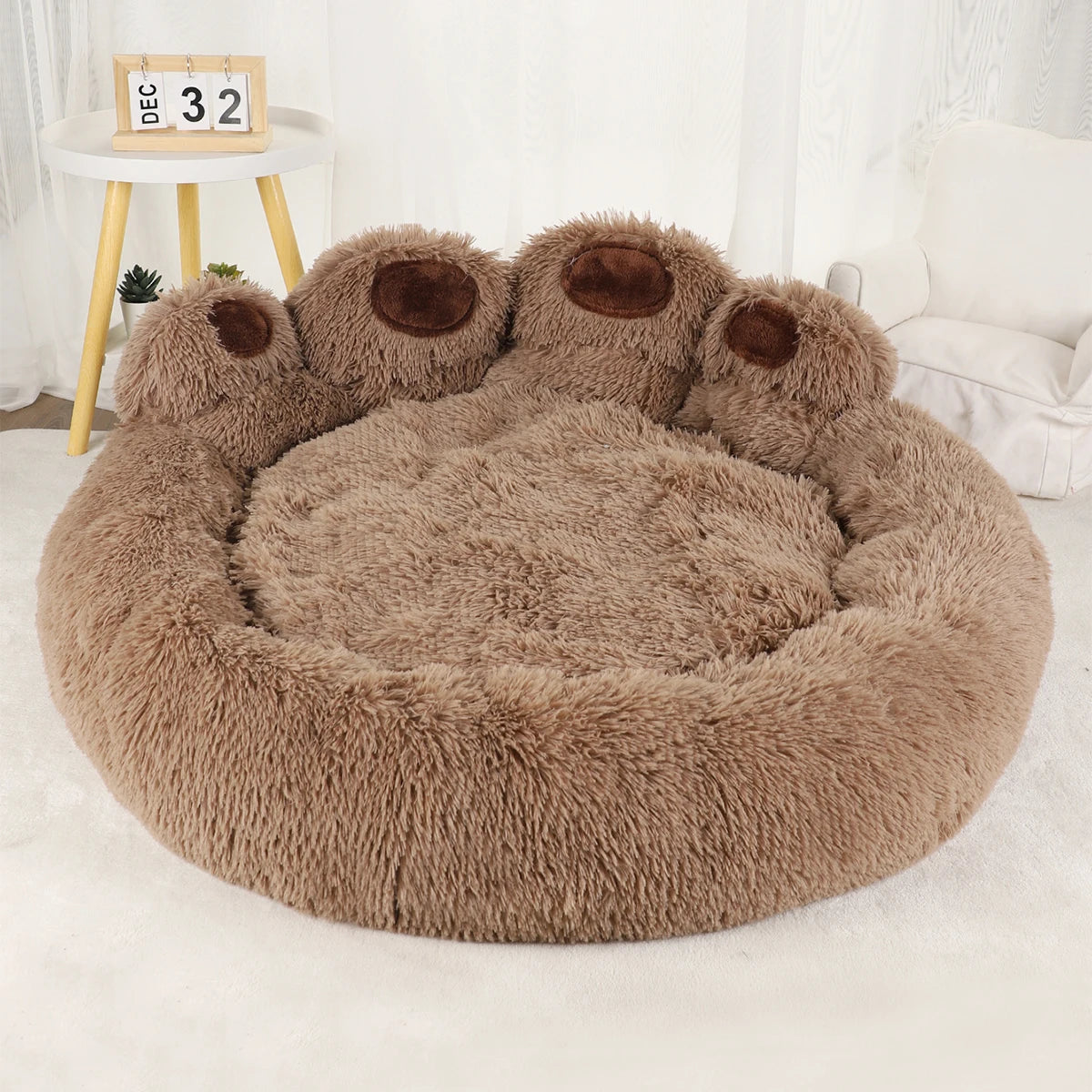 Fluffy Winter Pet Bed & Kennel Blanket