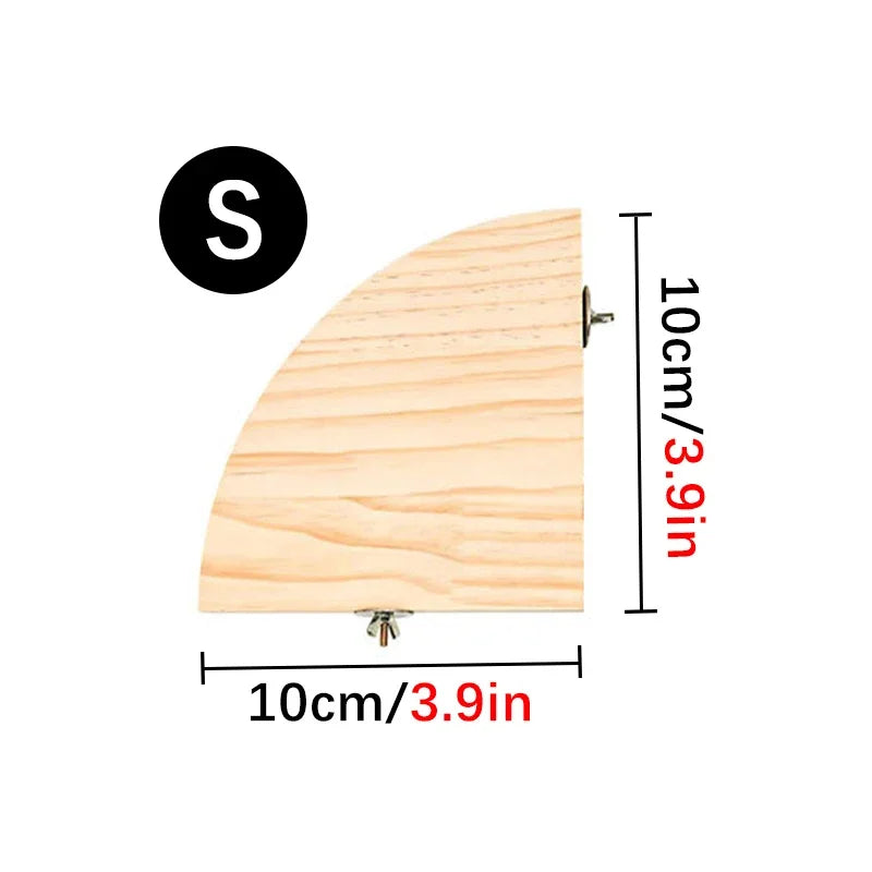 Fan-Shaped Bird Stand