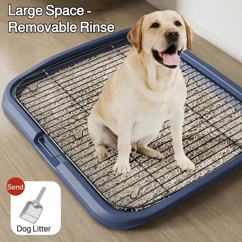 Stainless Steel Large Dog Toilet & Poop Collector