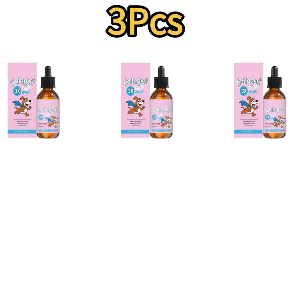 Pet Collagen Drops for Skin & Hair