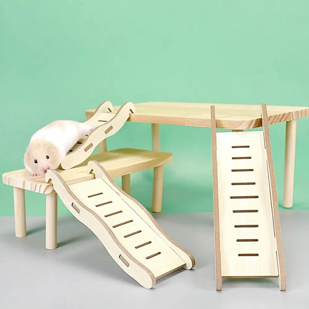 Wooden Hamster Ladder