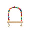 Parrot Wooden Swing