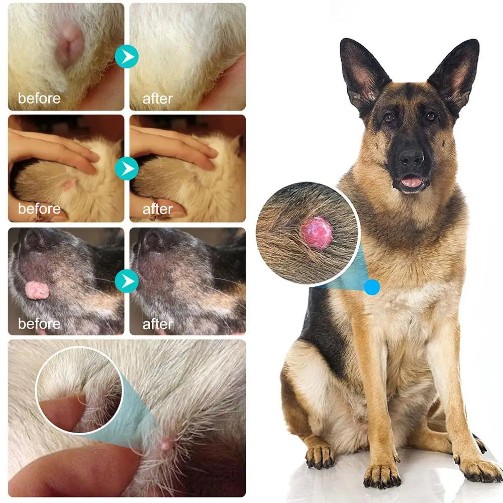 Pet Wart Removal Liquid for Cats & Dogs